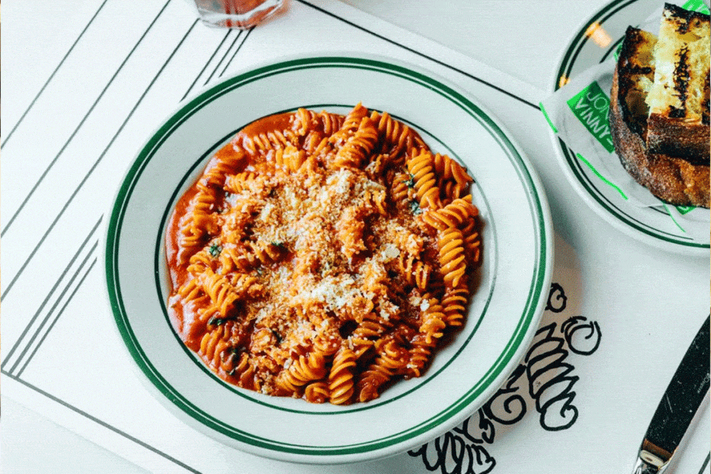 jon and vinny's spicy fusilli recipe